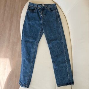 Princess Polly High Rise Blue Jeans